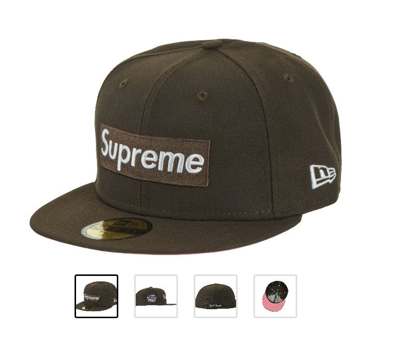 Supreme Box Logo New Era Hat