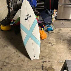 Byrne 6’3 Surf Board - Thruster, Quad, Twin, Single Fin, 5 Fin Box. 