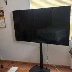 LG 65” 4K TV With Tv Stand 
