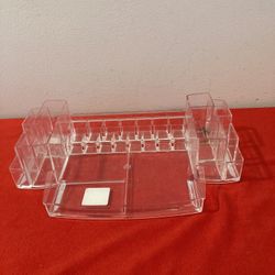 Acrylic Multi-Function Organizer Makeup Tools / Brush / Lipstick Holder 29 Compartments  