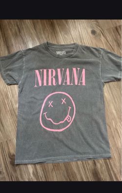 Nirvana, oversize youth, t size, medium