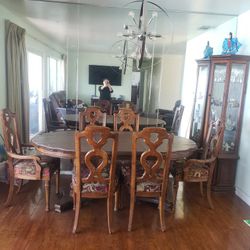 Wood Dining Table Set