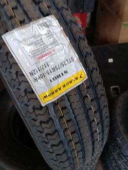 New set of tires 225 75 15 st 10ply