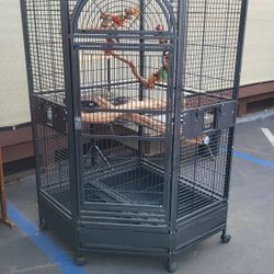 Cage Hyacinth Macaw Cockatoo Corner