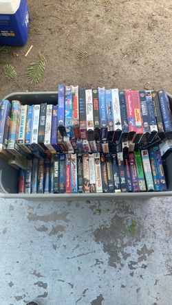 VHS tapes