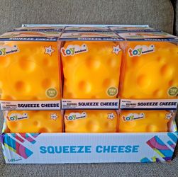 🧀Sunny Days ToyMendous Jumbo Squeezy Cheese Yellow Squeezy 🧀
