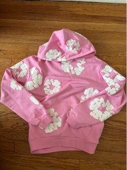 UNUSED Demin Tears Hoodie Sz: Small