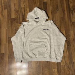 Essentials Hoodie (light Oatmeal)