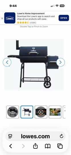New Master Forge Smoker