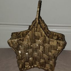 Star-Shape Woven Basket