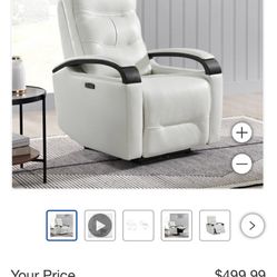 Canmore Leather Powered Reclining Chair