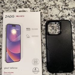 iPhone 14 Pro Max Otterbox & Temper Glass Protector