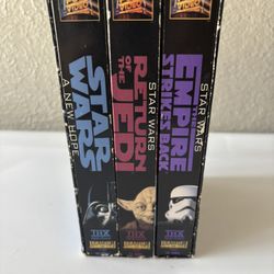 Star Wars Trilogy VHS 