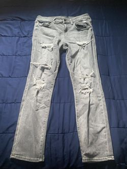 Aeropostal Grey Skinny Jeans 