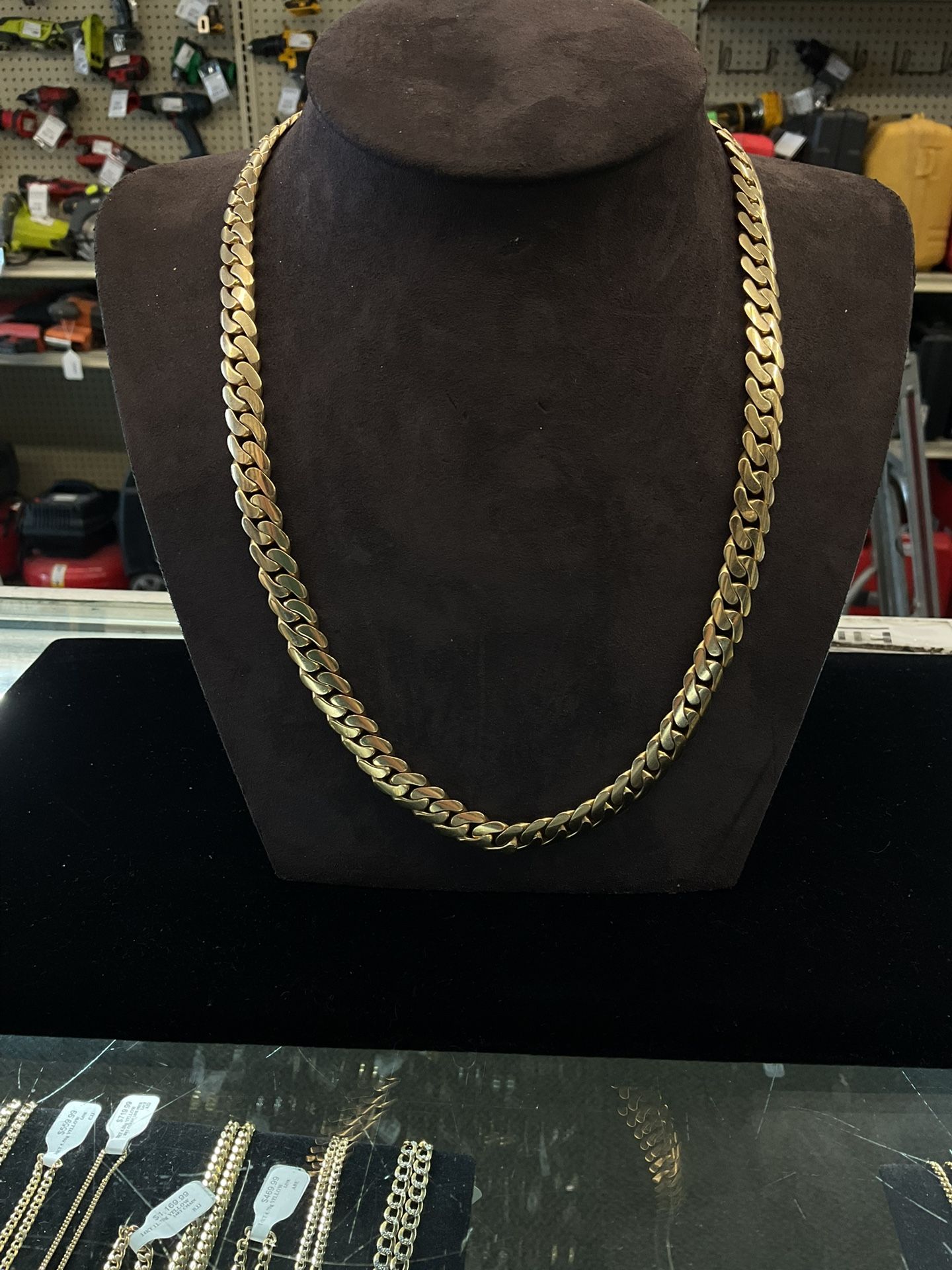14k Miami Cuban Chain I-2369