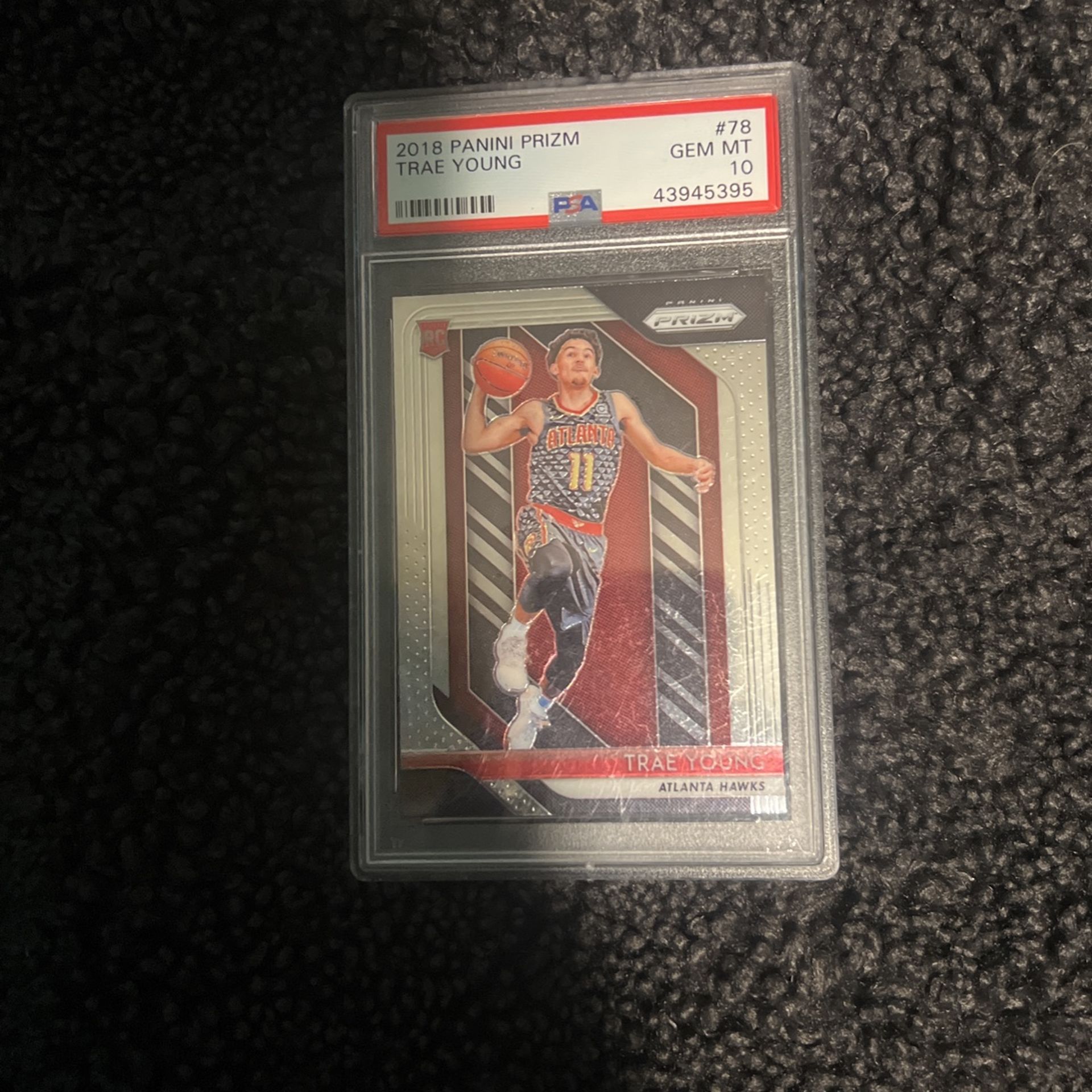 2018 Panni Prizm Trae Young #78 PSA 10 Rookie Card
