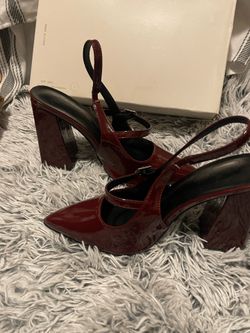 Womens High heels burgundy