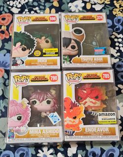 My hero academia funko pop
