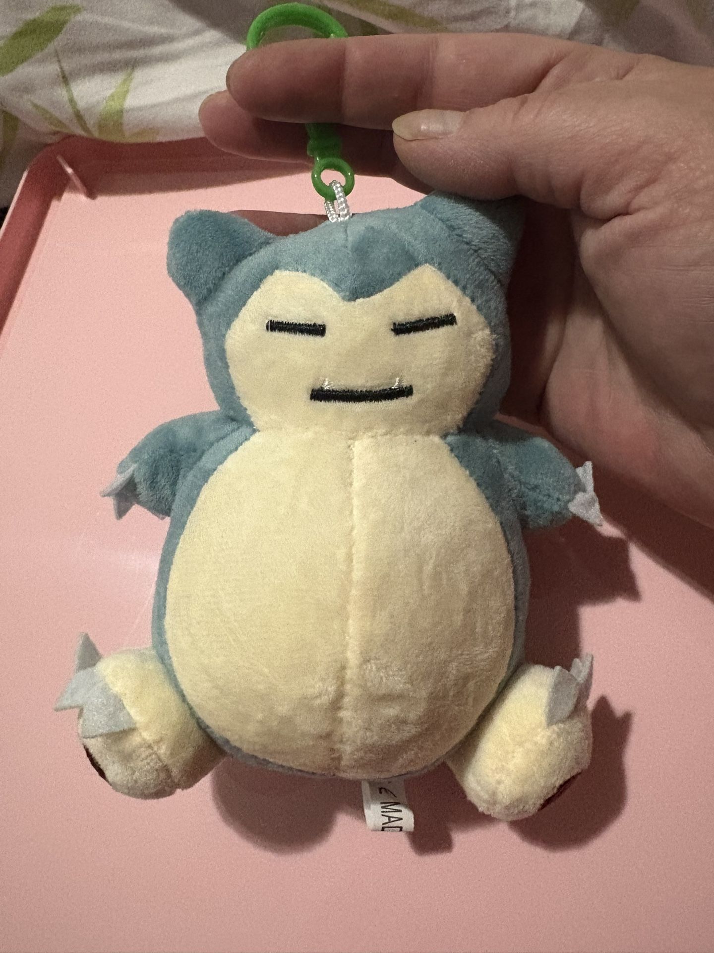 Pokémon Snorlax Plush Toy Bag Clip