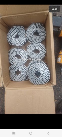 Bostitch 3 inch X 120 Inch Thick Coat Galvanized Nails And Bostitch Air Nailer and Compressor Package