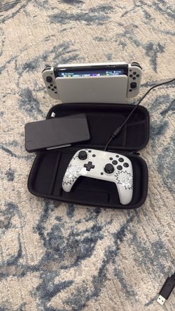 Oiled Nintendo All White Check description