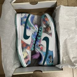 Nike SB Dunk Low Futura Laboratories Bleached Aqua 9.5