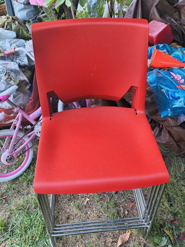 Haworth Wire Stacker Chairs