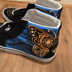 Vans Sk8-hi Dia De Los Muertos - Size 10 - New