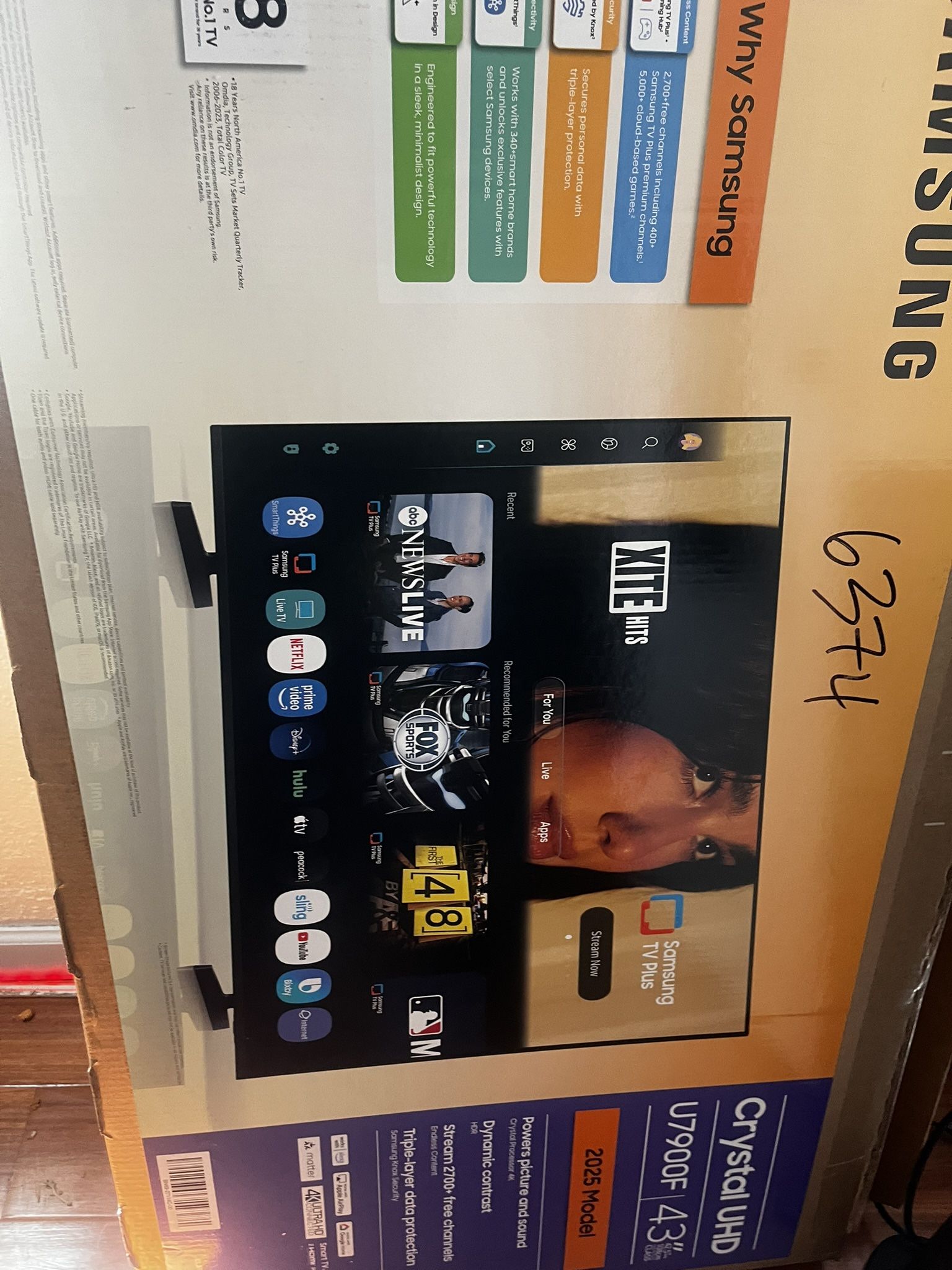 Brand New 43” Samsung 4k