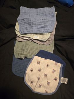 7 Burp Cloths