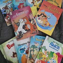DISNEY Classic Series Hardcover Books - SET