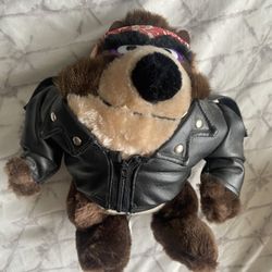 Vintage 1993 Tasmanian Devil Stuffed Animal 