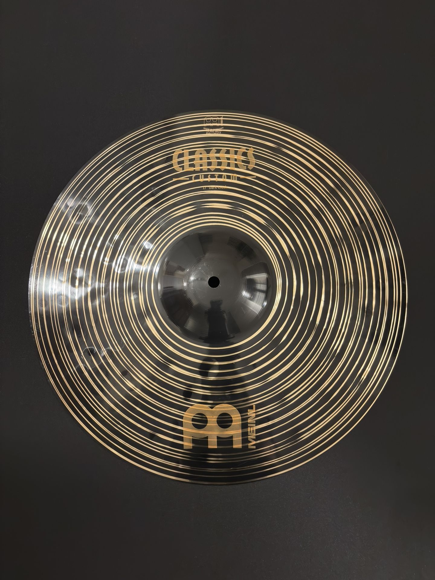 Meinl 17” Classics Custom Dark Crash Cymbal 1272g