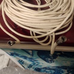 I HAVE SOME NICE LONG HEAVY DUTY CABLE CORD FOR YOUR CABLE TV HOOKUP