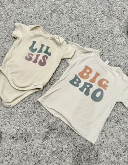 Sibling T-shirts - Matching