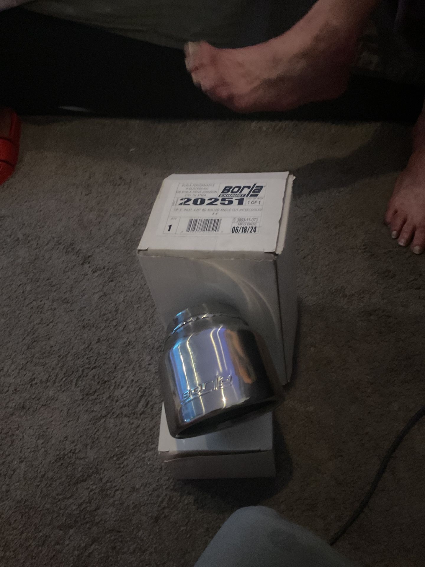 BORLA Exhaust Tips Set Of 4 or individually available