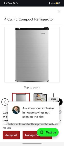 Mini fridge