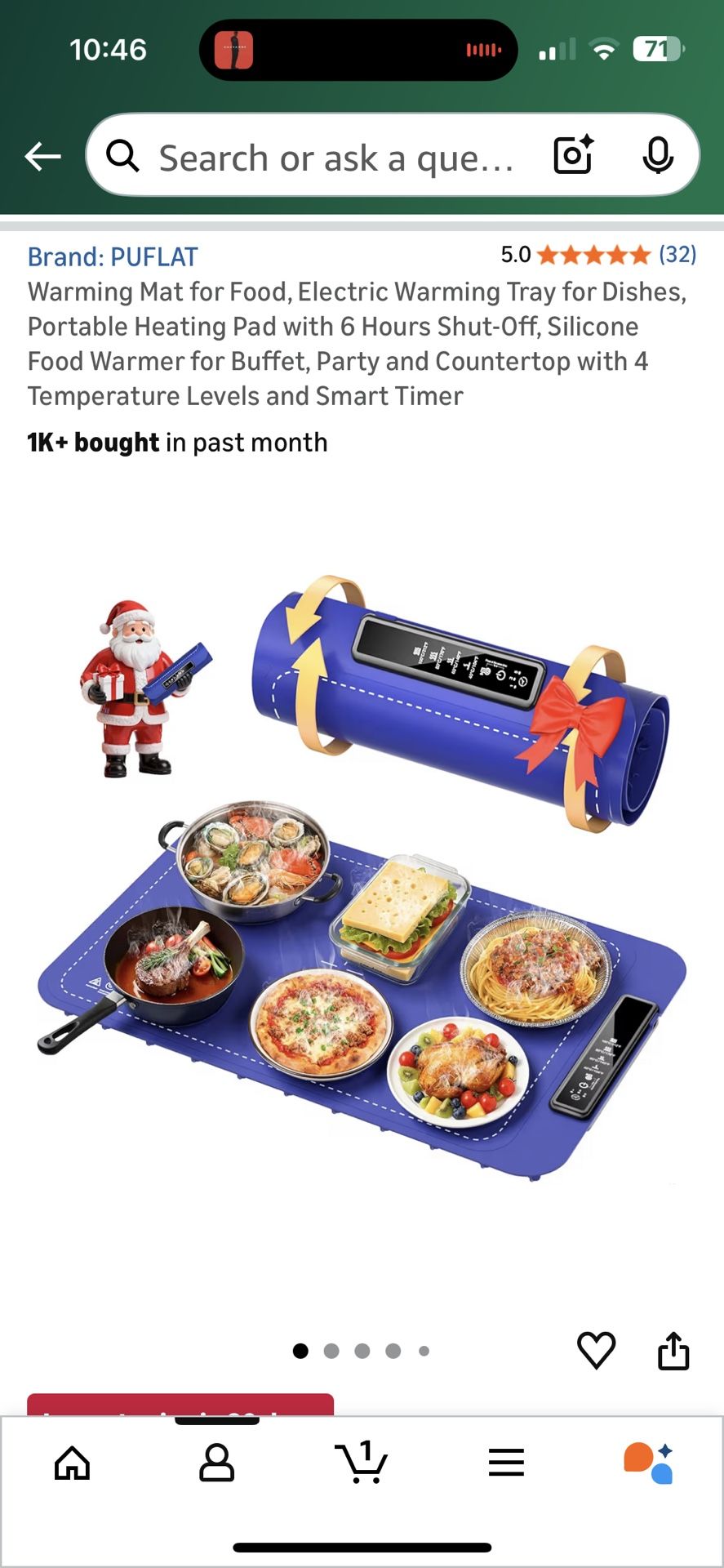 Warming Mat For Food