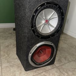 Kicker And Sony Old x 10’s Subs