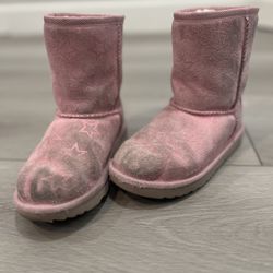UGG Pink Iridescent Stars Boots