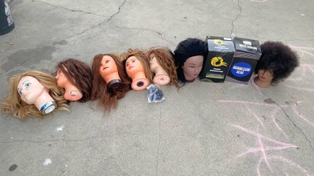 Mannequin heads