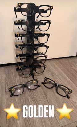 Chrome Black/Gold Sunglasses