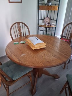 Coffee table, dining table and night stand