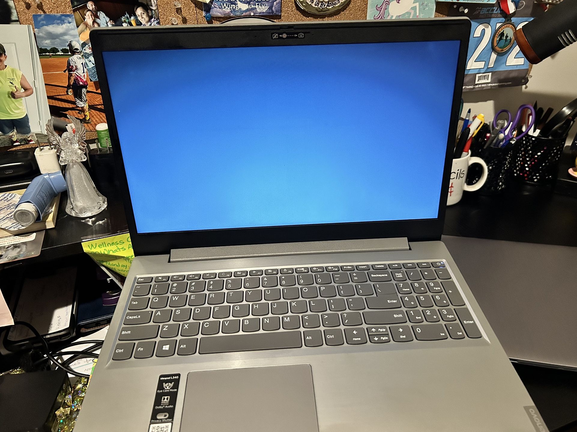 Lenovo gaming laptop With Mouse. Case