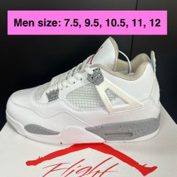 Jordan 4, Men Size 7.5/9.5/10.5/11/12, New