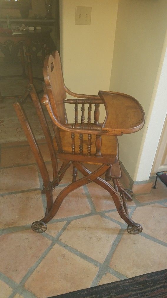 Victorian Highchair Stroller Convertible Nice $400