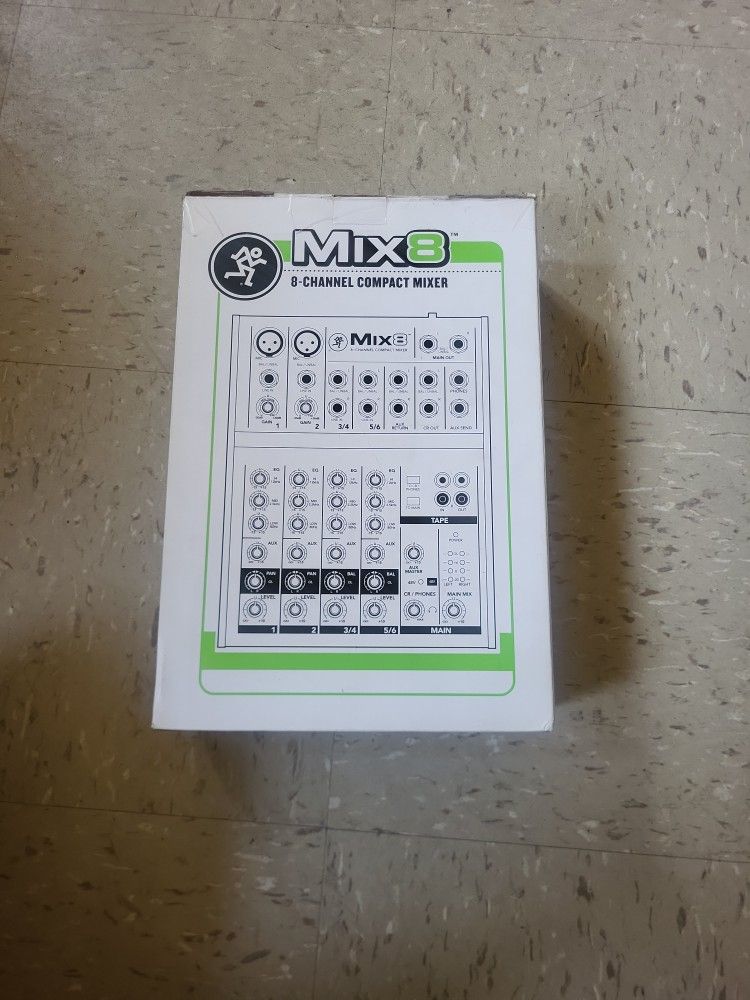 Mix8 100 8 Channel Mixer