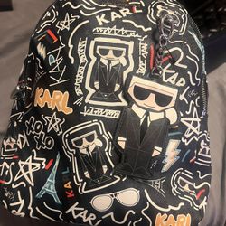Karl Lagerfield Mini Backpack