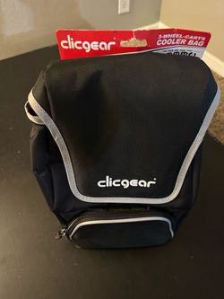 Clicgear  cooler bag 3 wheeler cart 1 2 3 4