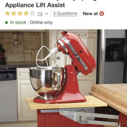 Rev-A-Shelf Heavy-Duty Soft-Close Mixer Lift
